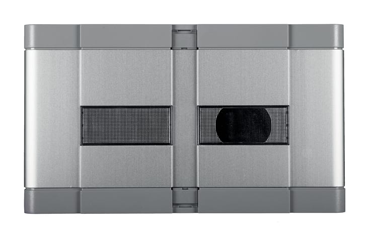 URMET - Frontale predisposto per telecamera 925 con scatola incasso 2 file 2F p/telecam.925 col.