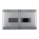 URMET - Frontale predisposto per telecamera 925 con scatola incasso 2 file 2F p/telecam.925 col.