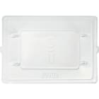 URMET - Guaina protettiva trasparente per supporto a 3 moduli 3M. 99703