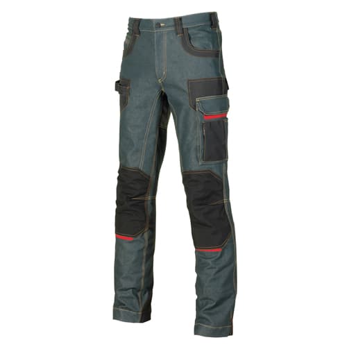 U-GROUP - PLATINUM BUTTON RUST JEANS