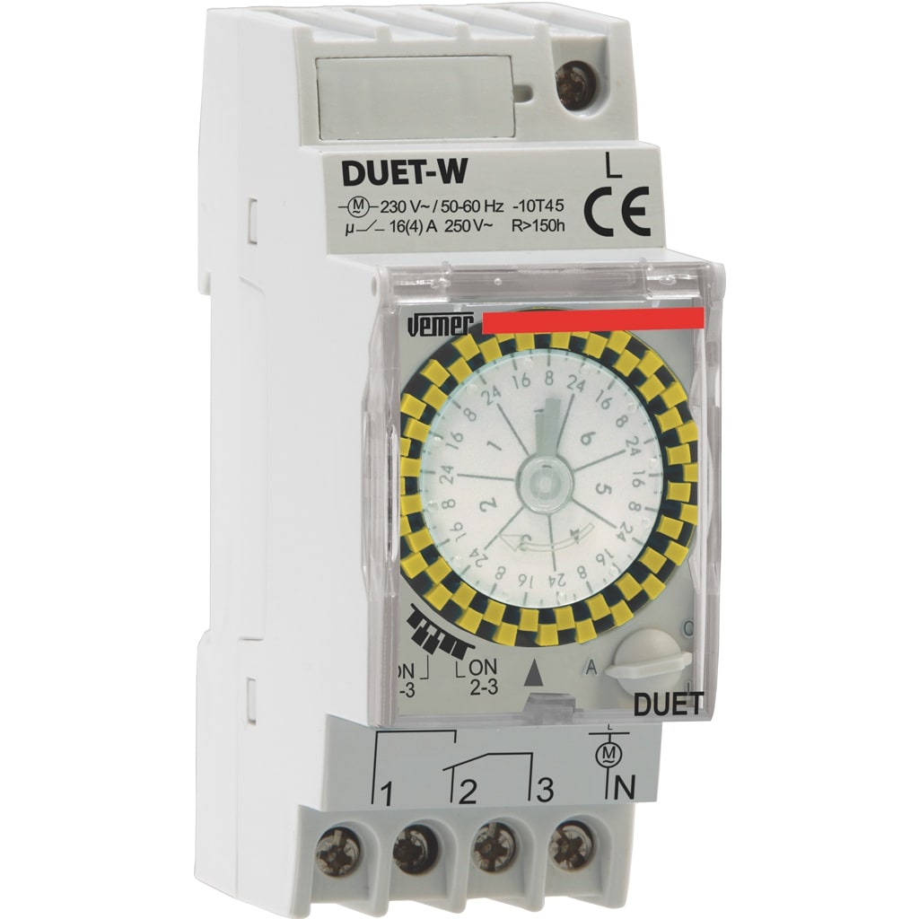 VEMER - DUET-W OROLOGIO MECC SETTIMANALE