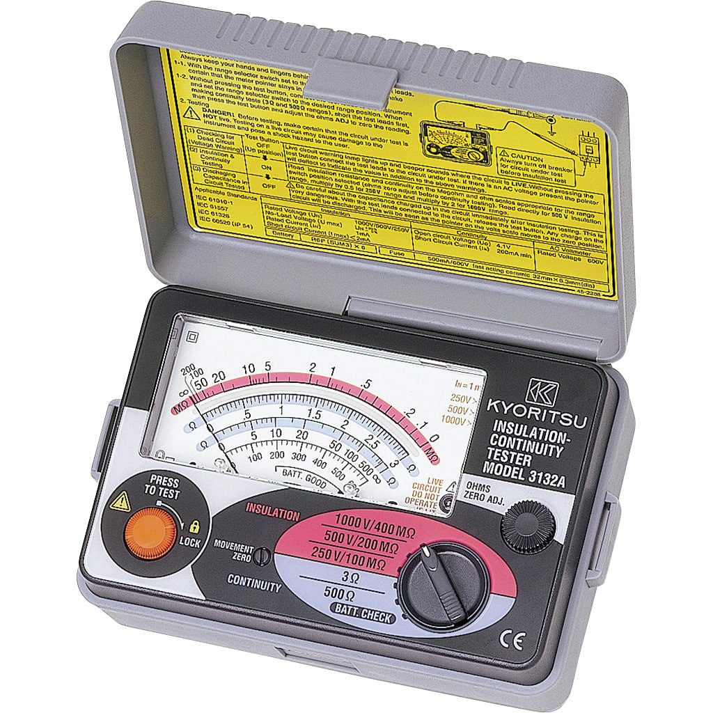 VEMER - 3132A MISUR. ISOLAM./CONTINUITA' ANALOG.