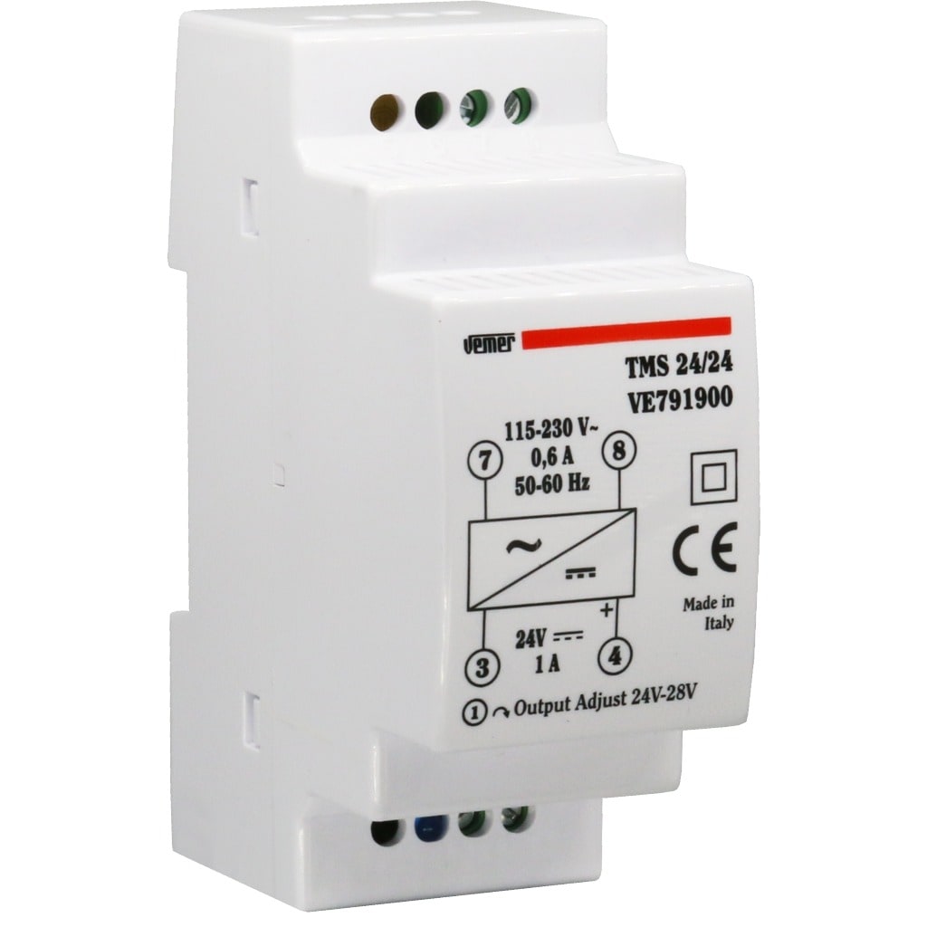 VEMER - TMS 24/24 ALIMENT. 24W 115-230/24V 2DIN