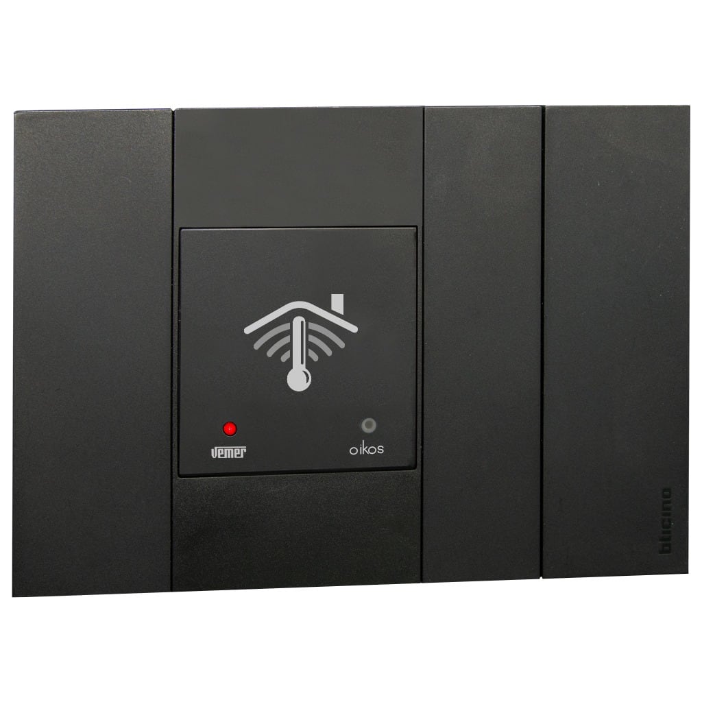 VEMER - OIKOS WIFI CRONOT. INC. 2 M NERO L.NOW