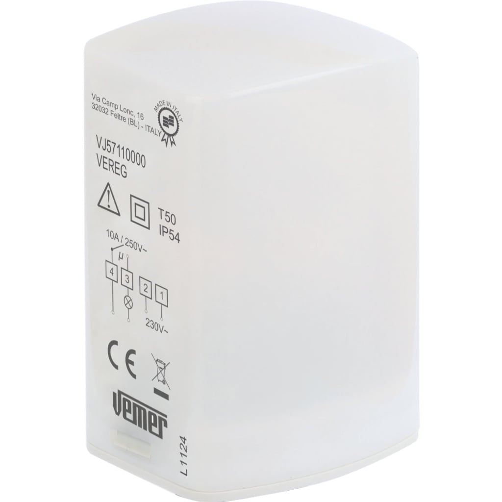 VEMER - VEREG INTERRUTTORE CREPUSCOLARE 230VAC
