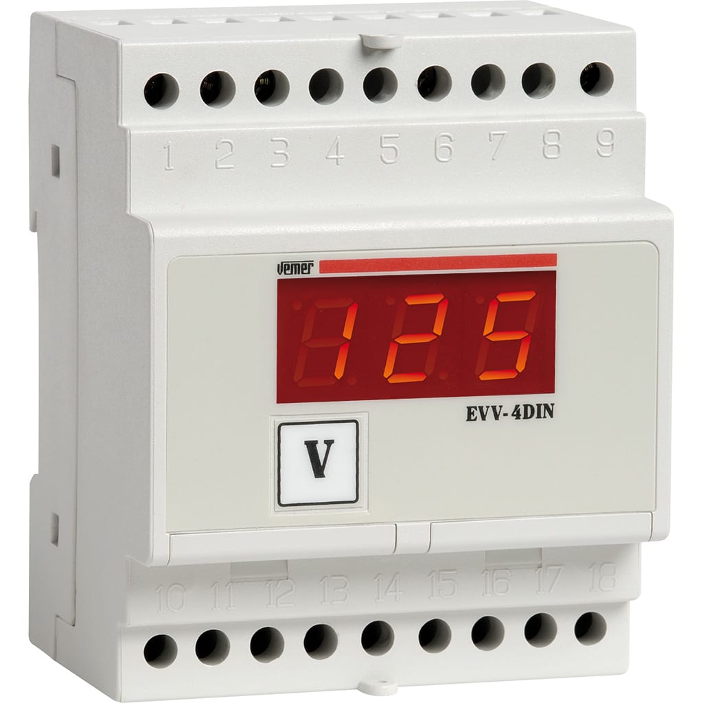 VEMER - EVV-4DIN VOLT. 1VCC 115/230VAC