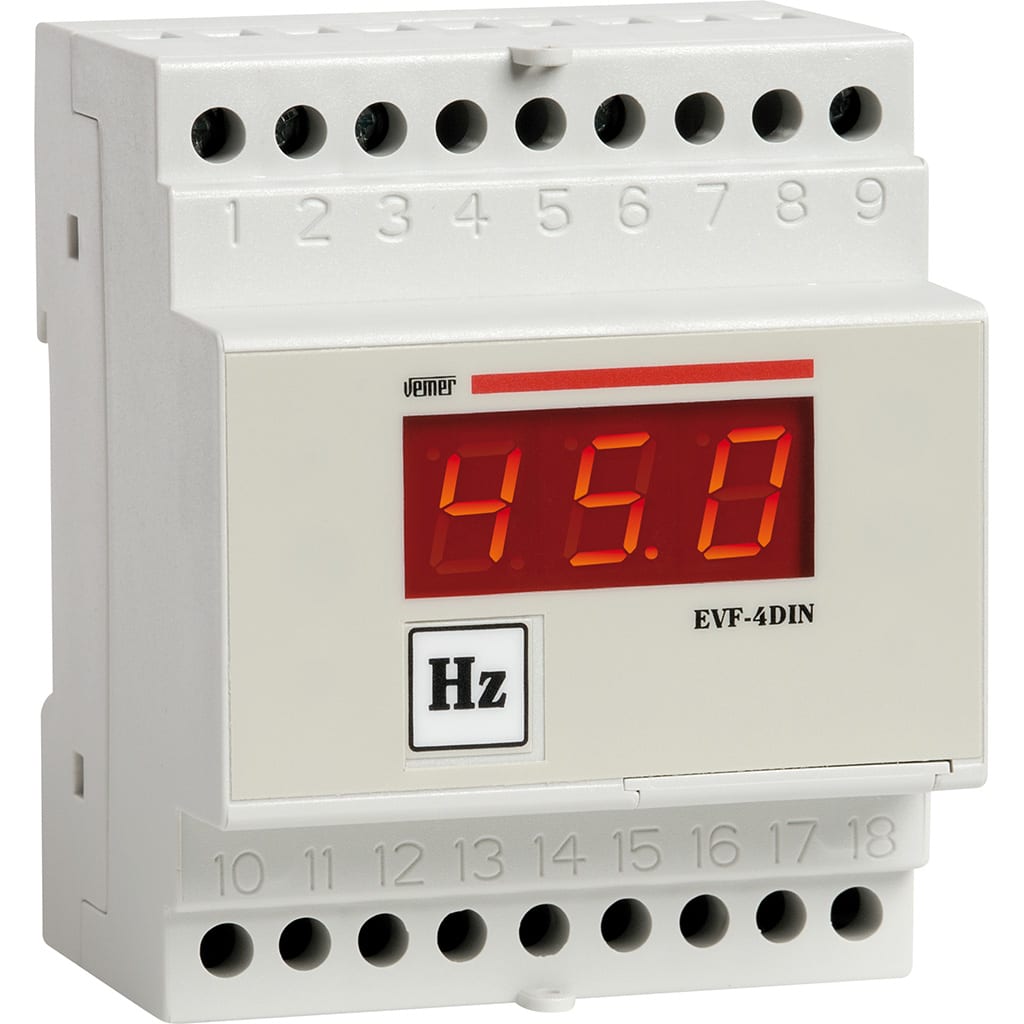 VEMER - EVF-4DIN FREQ. 20-100HZ 115/230VA