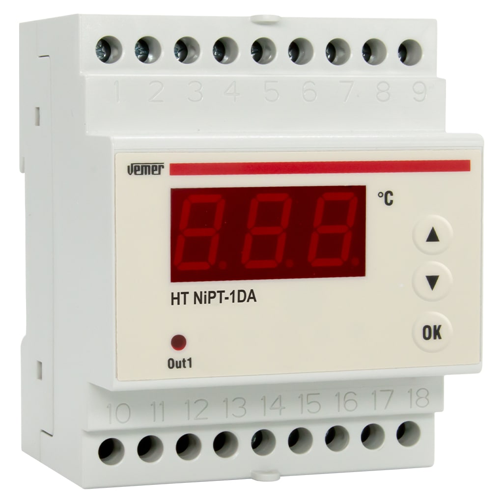 VEMER - HT NIPT-1DA TERMOREGOLATORE 24/230 VAC