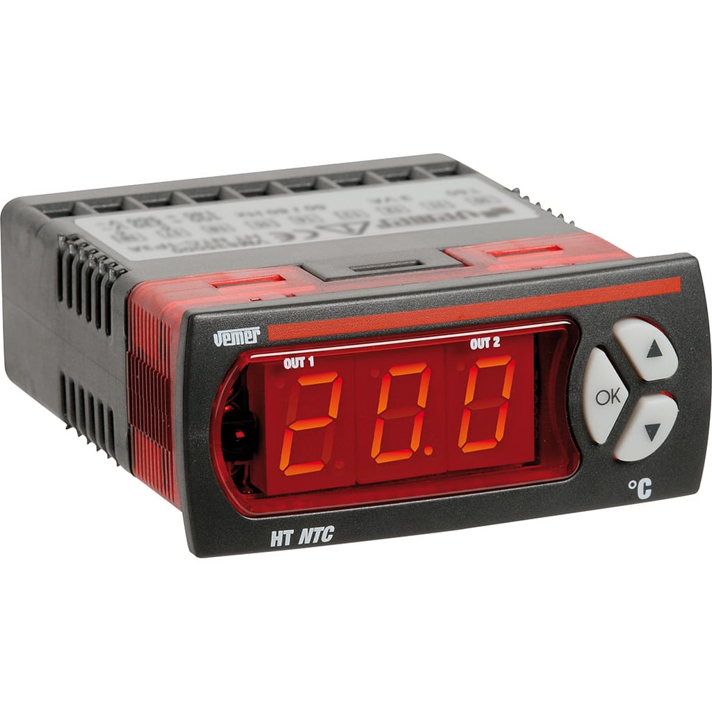 VEMER - HT NTC-2P3D TERMOREGOLAT. 12/24 V AC/DC