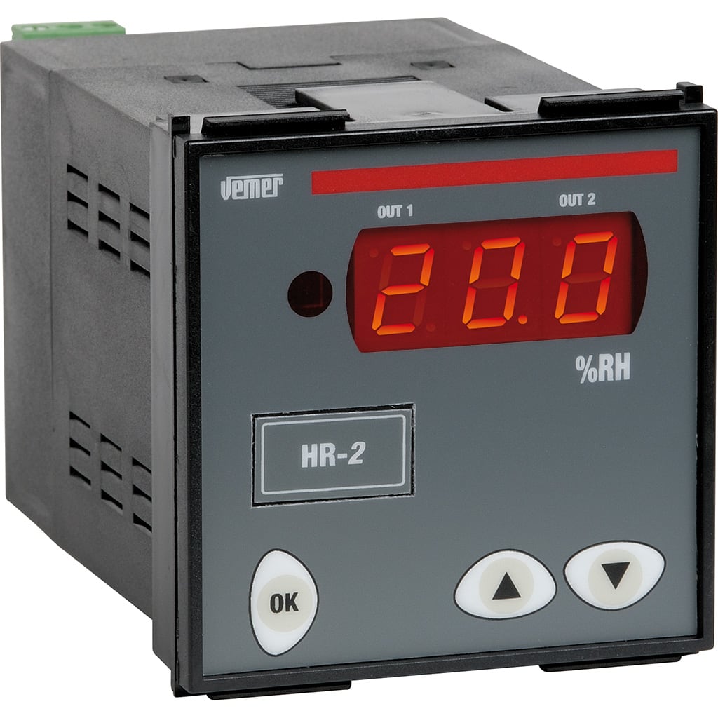 VEMER - HR-2P7A REGOLATORE UMIDITA' 24/230 VAC