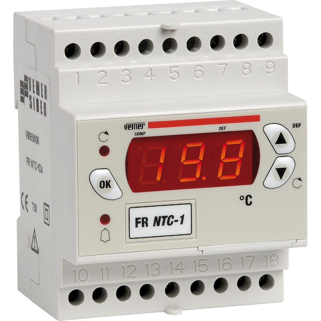 VEMER - FR NTC-1DA REGOLATORE REFRIG.24/230 VAC