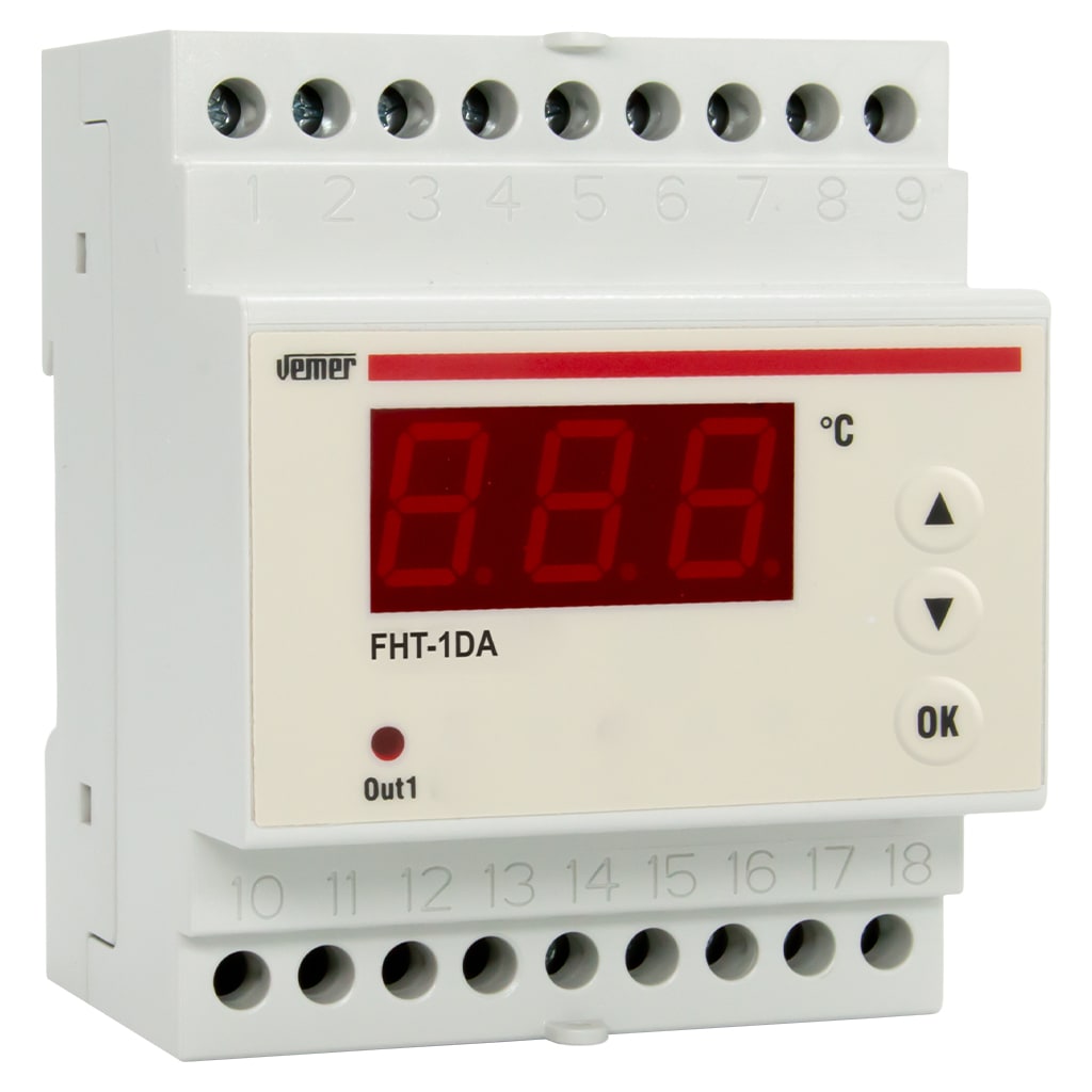 VEMER - FHT-1DA TERMOREGOLATORE 24/230 VAC