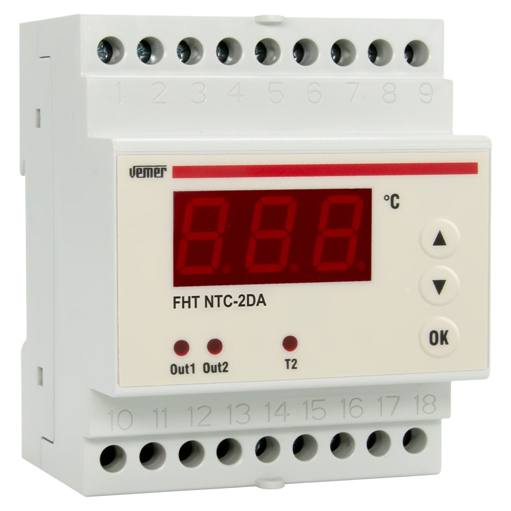 VEMER - FHT NTC-2DA TERMOREGOLATORE 24/230 VAC