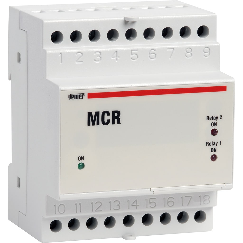 VEMER - MCR 230 RELE CONTR. 2 MOTORI