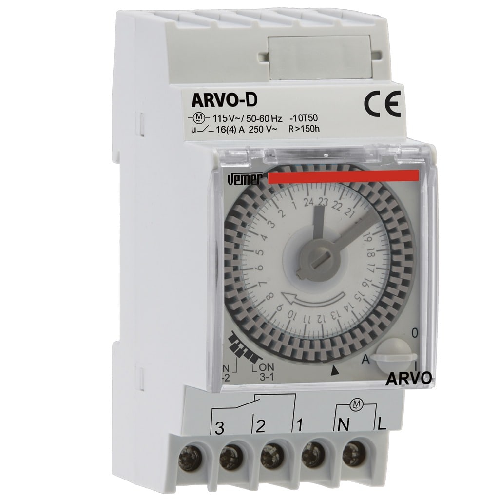VEMER - ARVO-D OROLOGIO MECC GIORNALIERO 115V