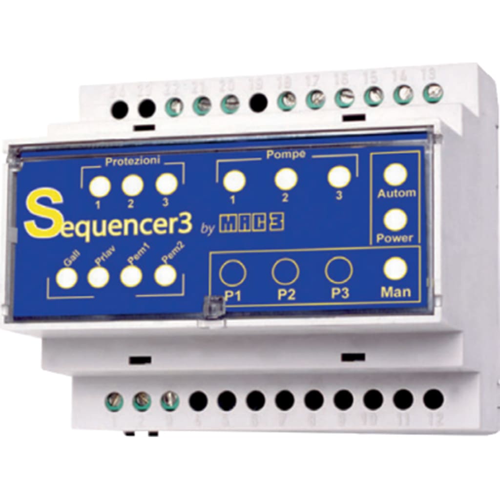 VEMER - SEQUEN3 TMK40000V0 INV.POMPE 6DIN 230VAC
