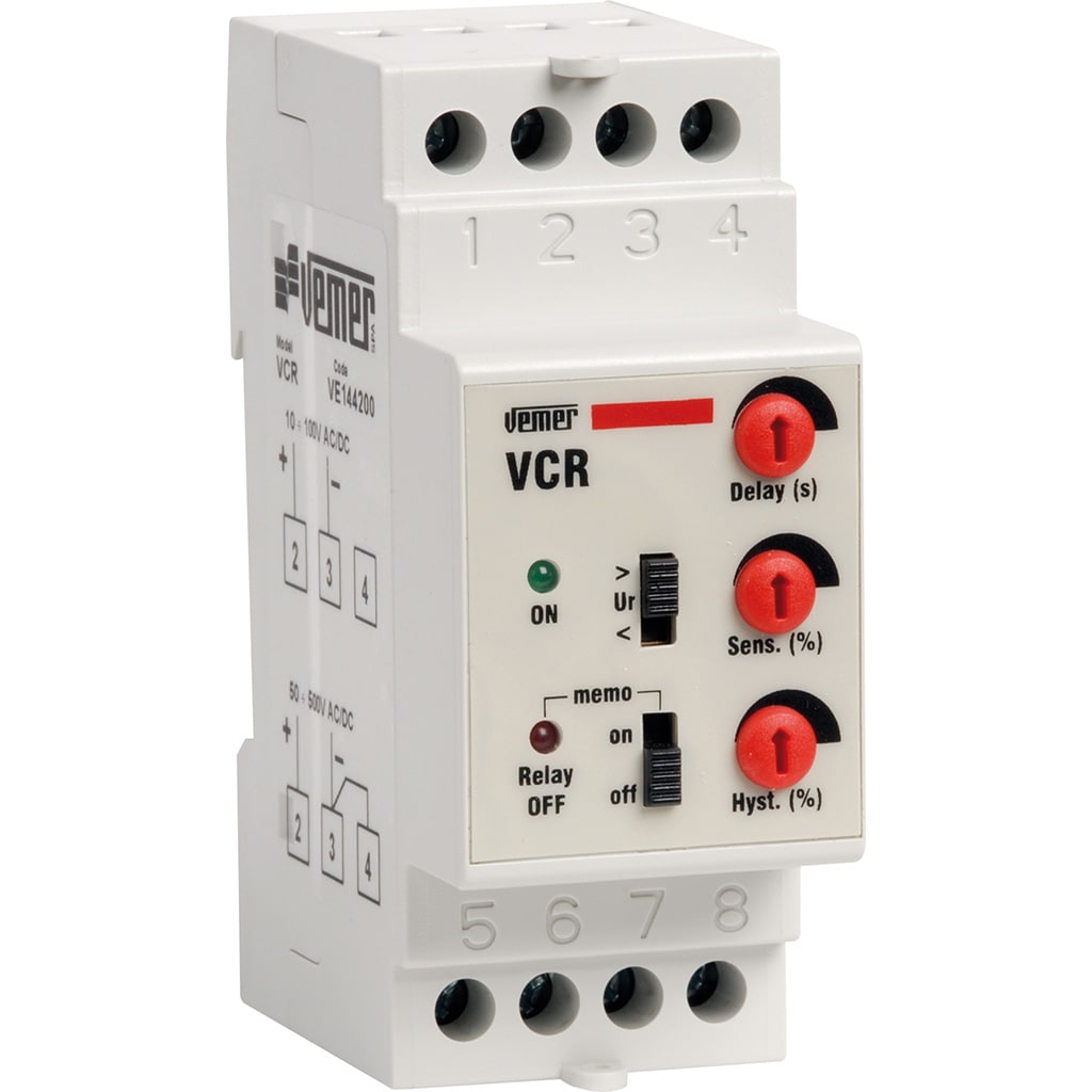 VEMER - VCR RELE CONTR. TENSIONE 230 VAC
