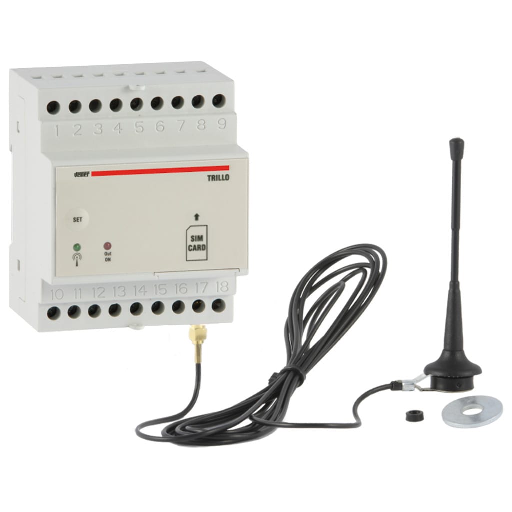 VEMER - TRILLO ATTUATORE GSM 4DIN OUT D1