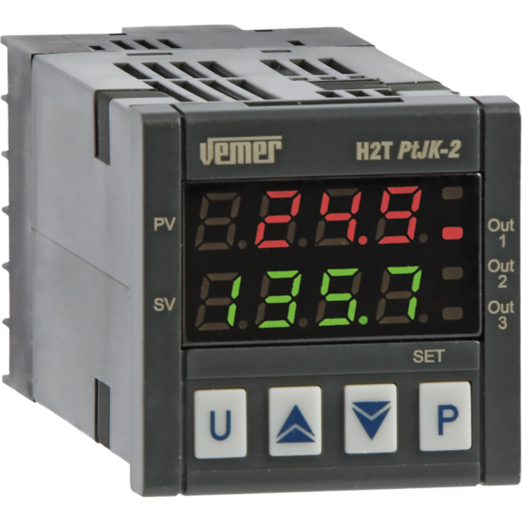 VEMER - H2T PT JK-2P4D TERMOREGOLAT. 24 V AC/DC