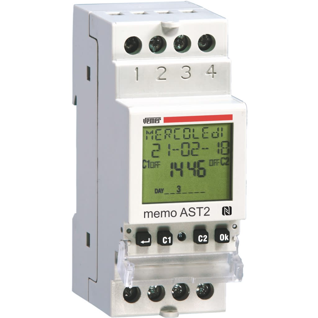 VEMER - MEMO AST2 INTERRUTTORE ORARIO ASTRON.