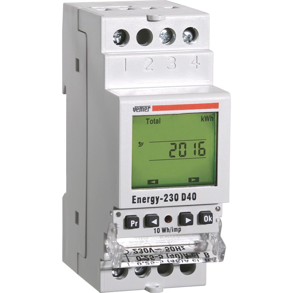 VEMER - ENERGY-230 D40 CONTATORE ENERGIA