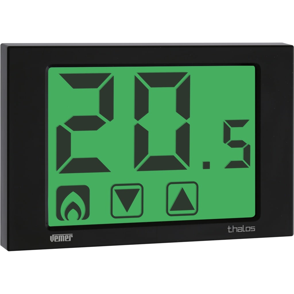 VEMER - THALOS-230 NERO TERMOSTATO TOUCH