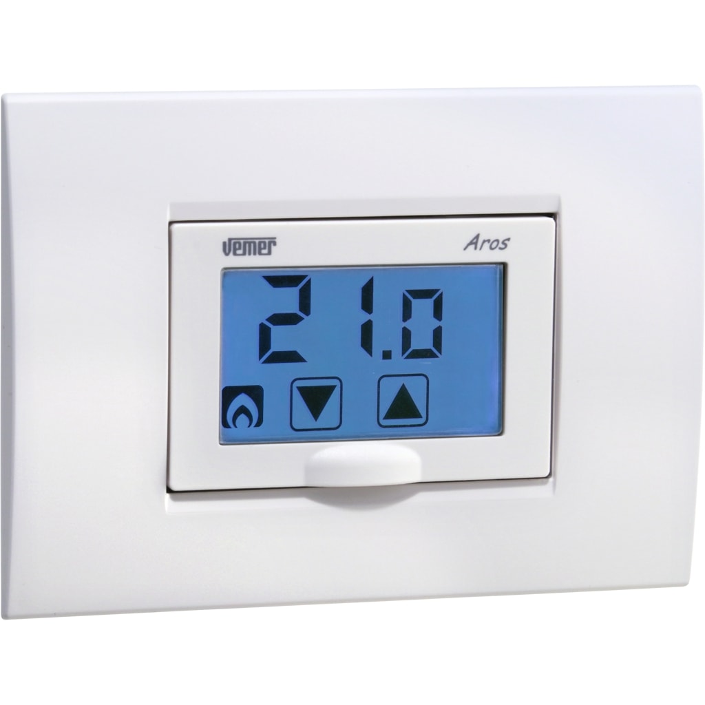 VEMER - AROS TERMOSTATO INCASSO TOUCH BATTERIA