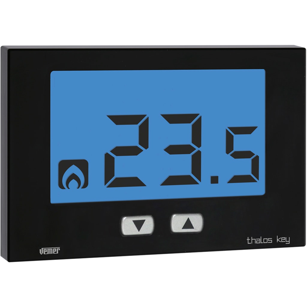 VEMER - THALOS KEY 230 NERO TERMOSTATO