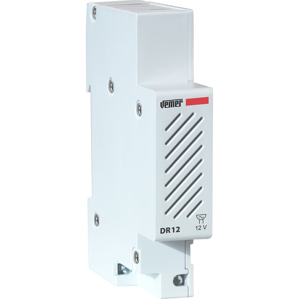 VEMER - DR 12 SUONERIA 1DIN 12 VAC