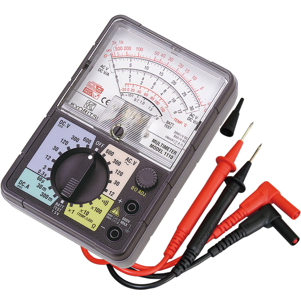 VEMER - 1110 MULTIMETRO ANALOGICO VAC/DC ADC