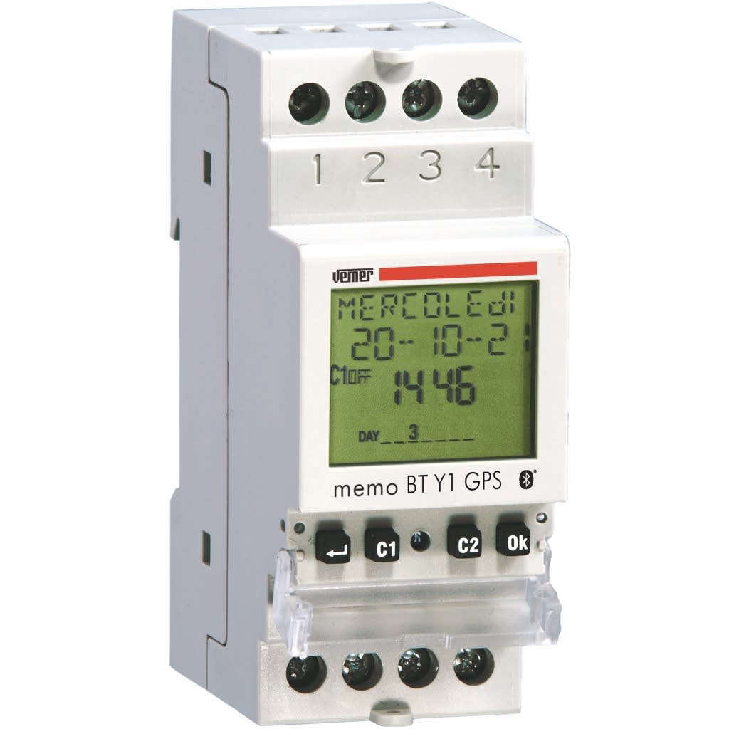 VEMER - MEMO BTY1 GPS INTERR. ORARIO/ASTRON. 1CH