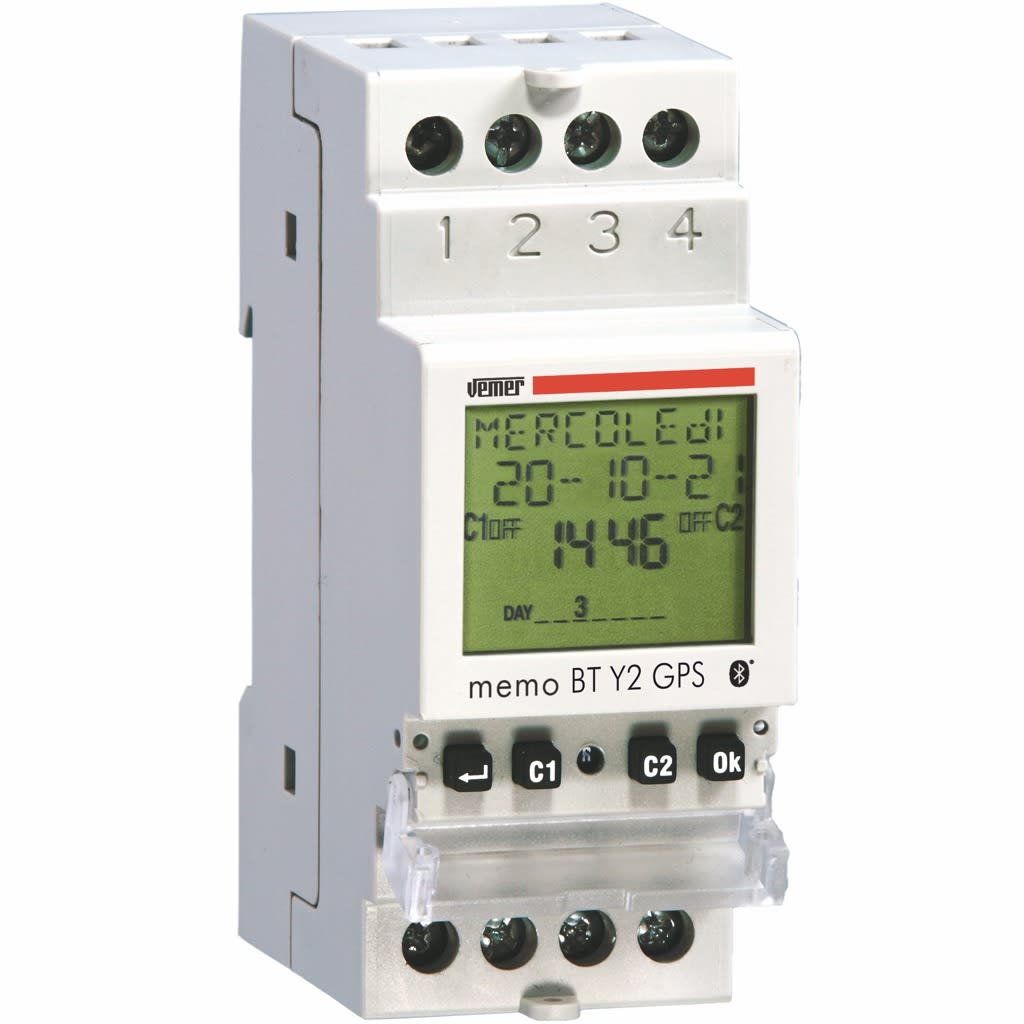 VEMER - MEMO BTY2 GPS INTERR. ORARIO/ASTRON. 2CH