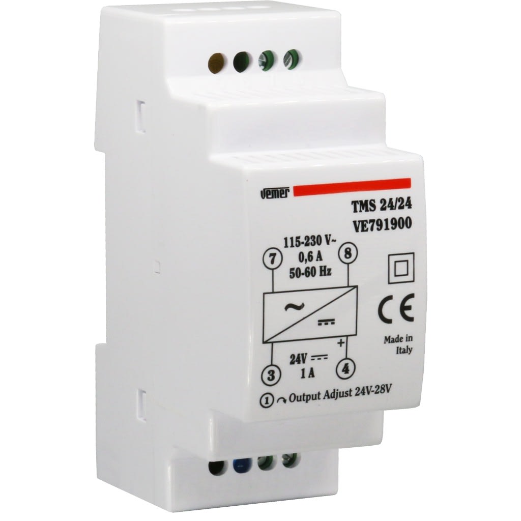 VEMER - TMS 24/24 ALIMENT. 24W 115-230/24V 2DIN