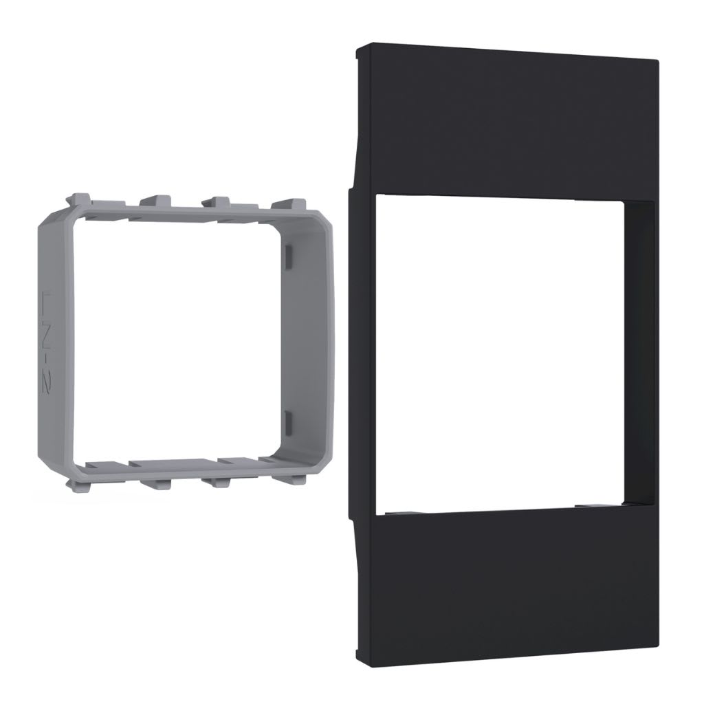 VEMER - KIT MONT. LIVING NOW NERO 2 MODULI