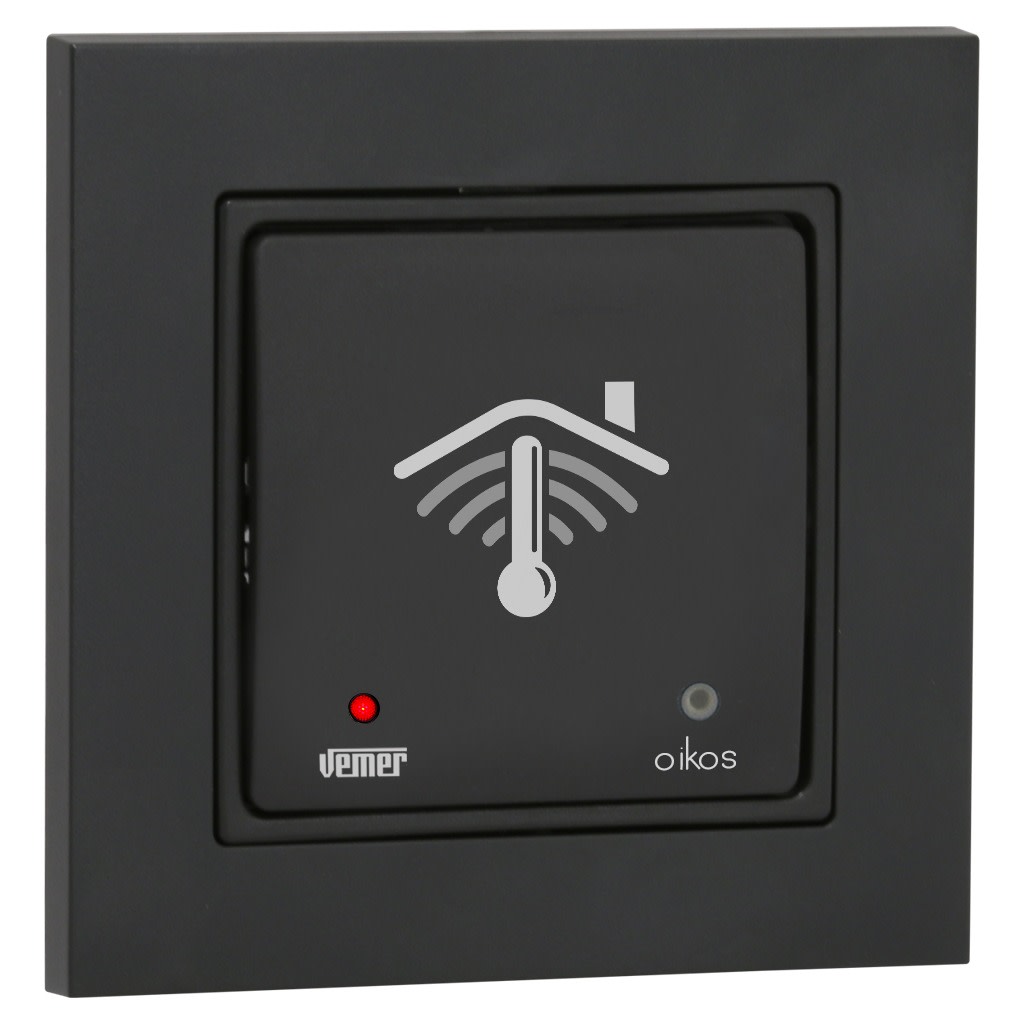 VEMER - OIKOS WIFI CRONOT. KIT INC. 50X50 GRIGIO