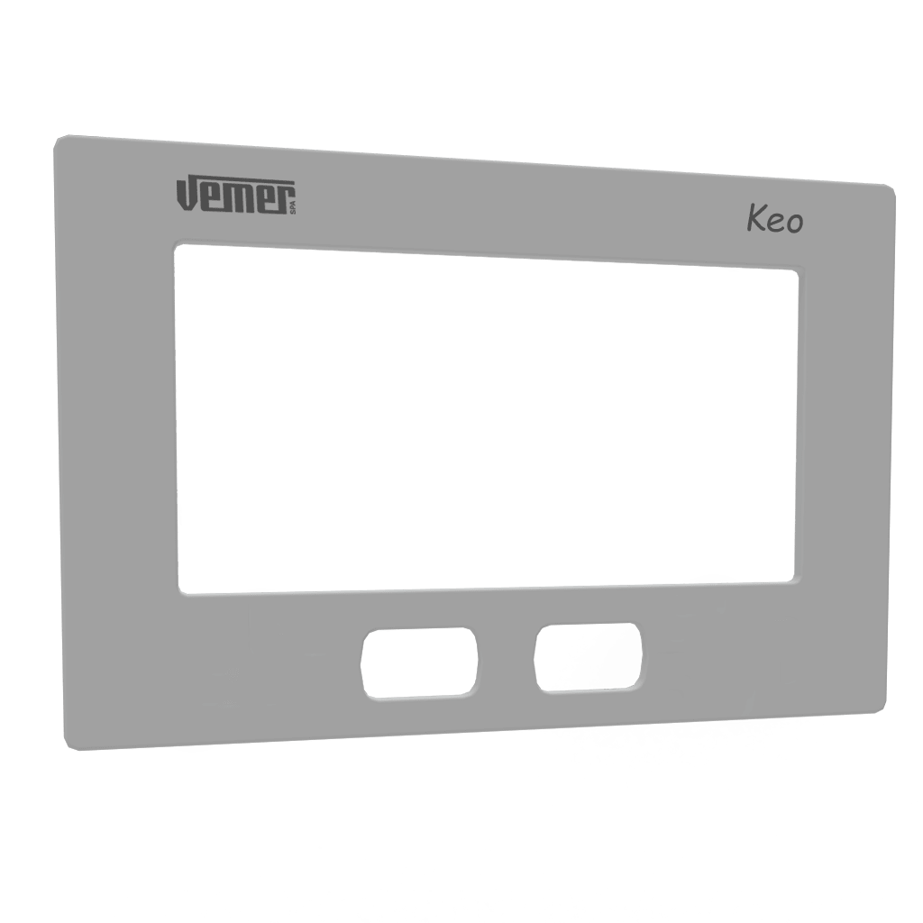 VEMER - FRONTALINO GRIGIO CHIARO PER KEO-A LCD