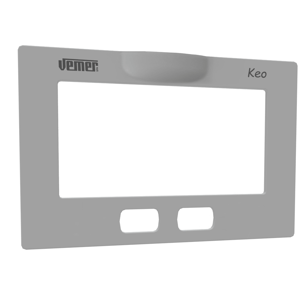 VEMER - FRONTALINO GRIGIO CHIARO PER KEO-B LCD
