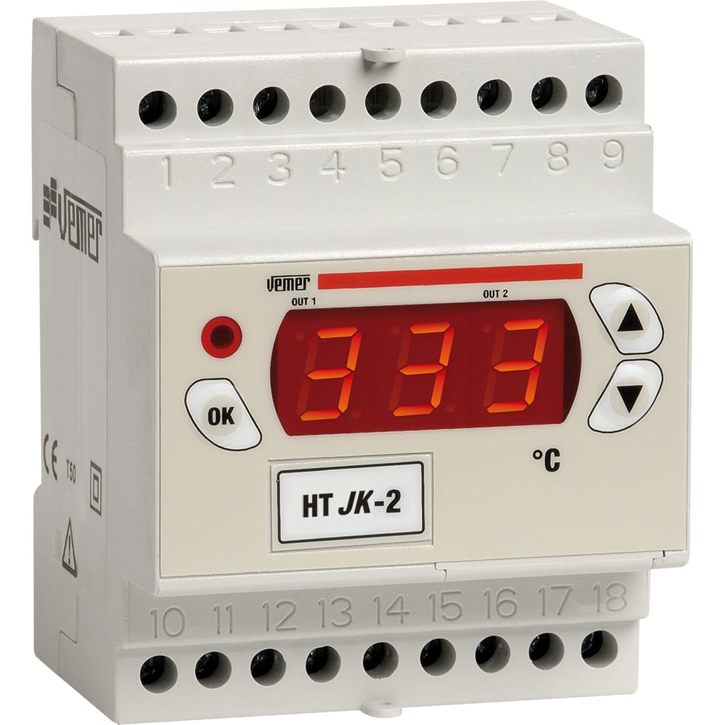 VEMER - HT JK-2DA TERMOREGOLATORE 24/230 VAC