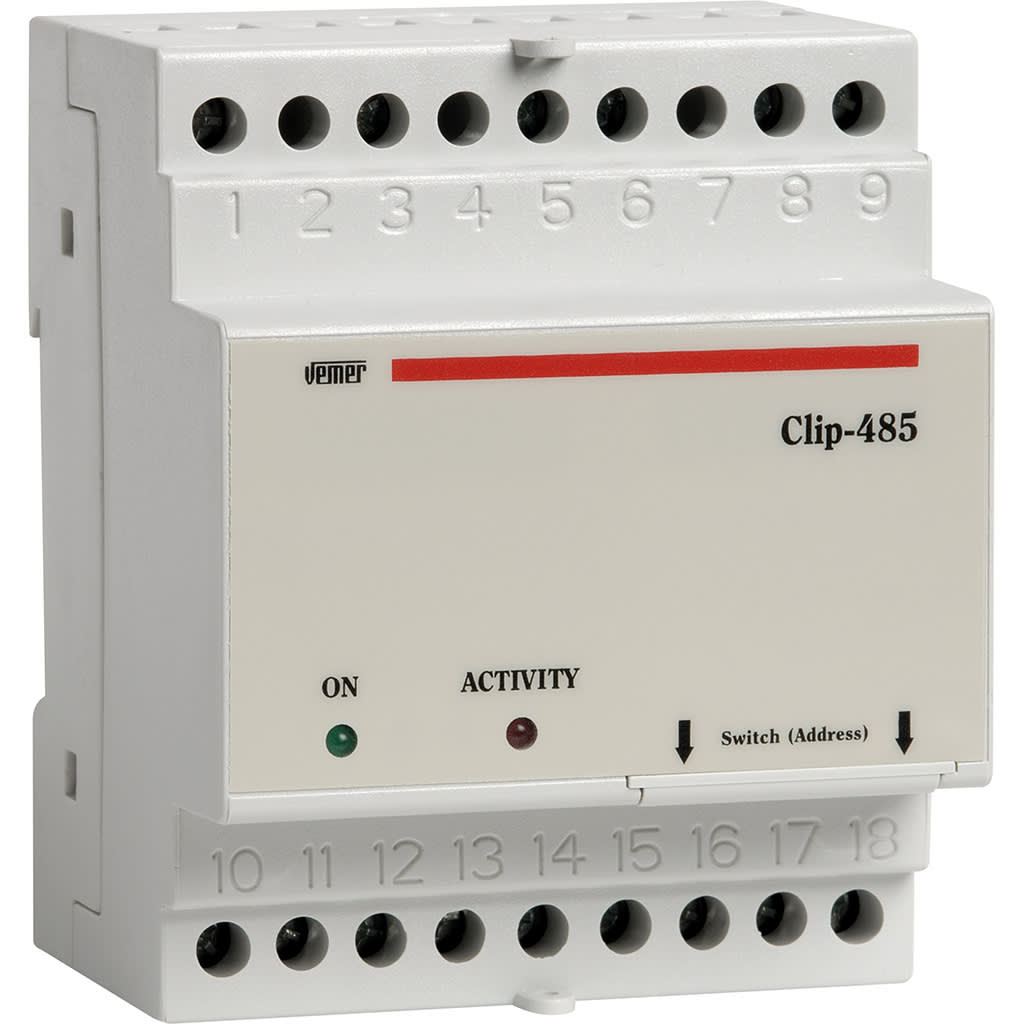 VEMER - CLIP-485 CONCENTRATORE IMPULSI