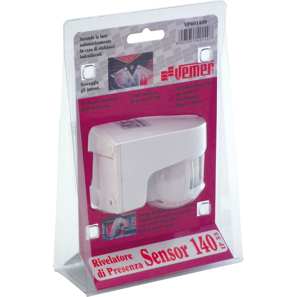 VEMER - SENSOR 140 BLISTER RIVELATORE DI PRES. VP401400