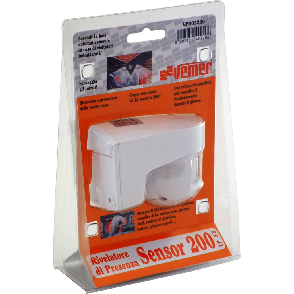 VEMER - SENSOR 200 BLISTER RIVELATORE DI PRES.