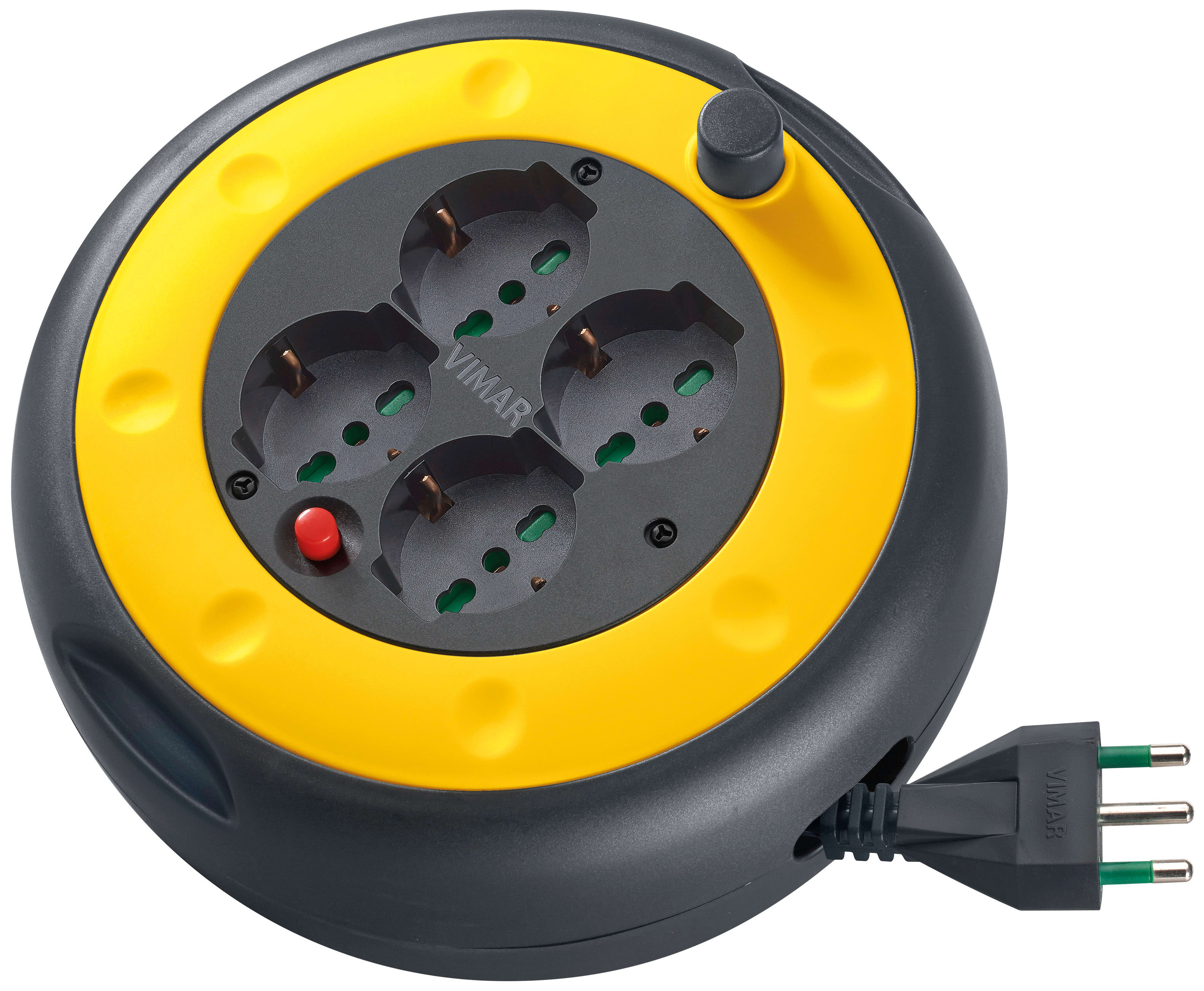 VIMAR - AVVOLGICAVO 16A 4 USCITE UNIVERSALI 5M
