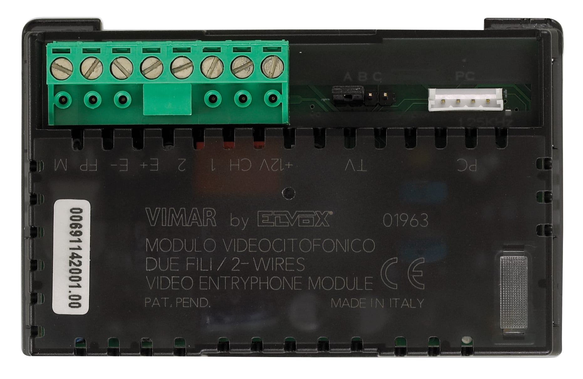 VIMAR - MODULO VIDEOCITOFONICO DUE FILI