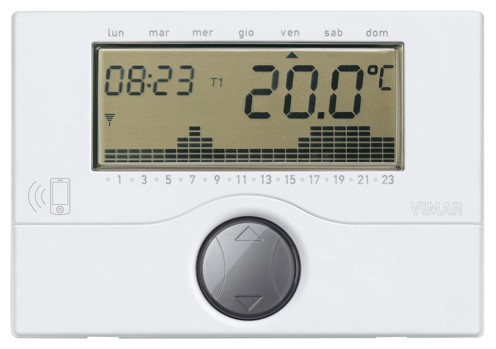 VIMAR - CRONOTERMOSTATO GSM 120-230V BIANCO