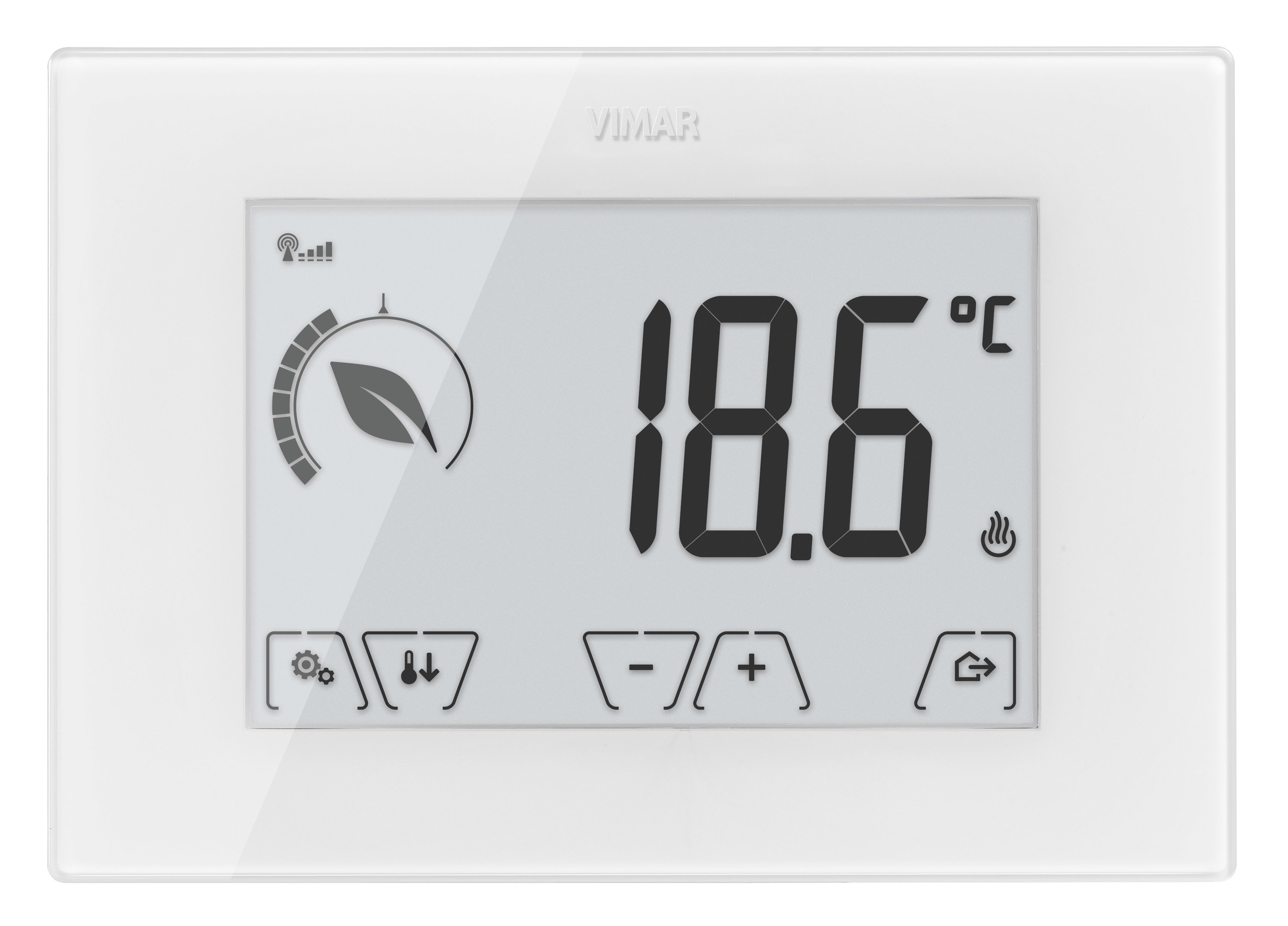 VIMAR - TERMOSTATO TOUCH GSM PARETE 230V BIANCO
