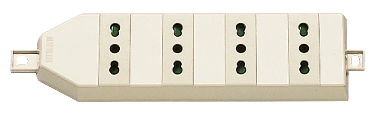 VIMAR - PRESA MULT. 4P17/11 AVORIO