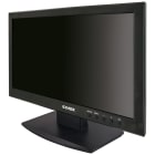 VIMAR - Monitor LED 19,5 pollici, ingressi BNC/VGA/HDMI, full HD 1920x1080, 16:9, 2 altoparlanti, luminosità 250 cd/m², contrasto 500:1, VESA, 12 Vdc.