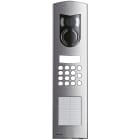 VIMAR - Placca 3M per tastiera e cartello acciaio, audio video 3 moduli, unità elettroniche alfanumerica, digibus, cartello 15 nomi, illuminazione inox