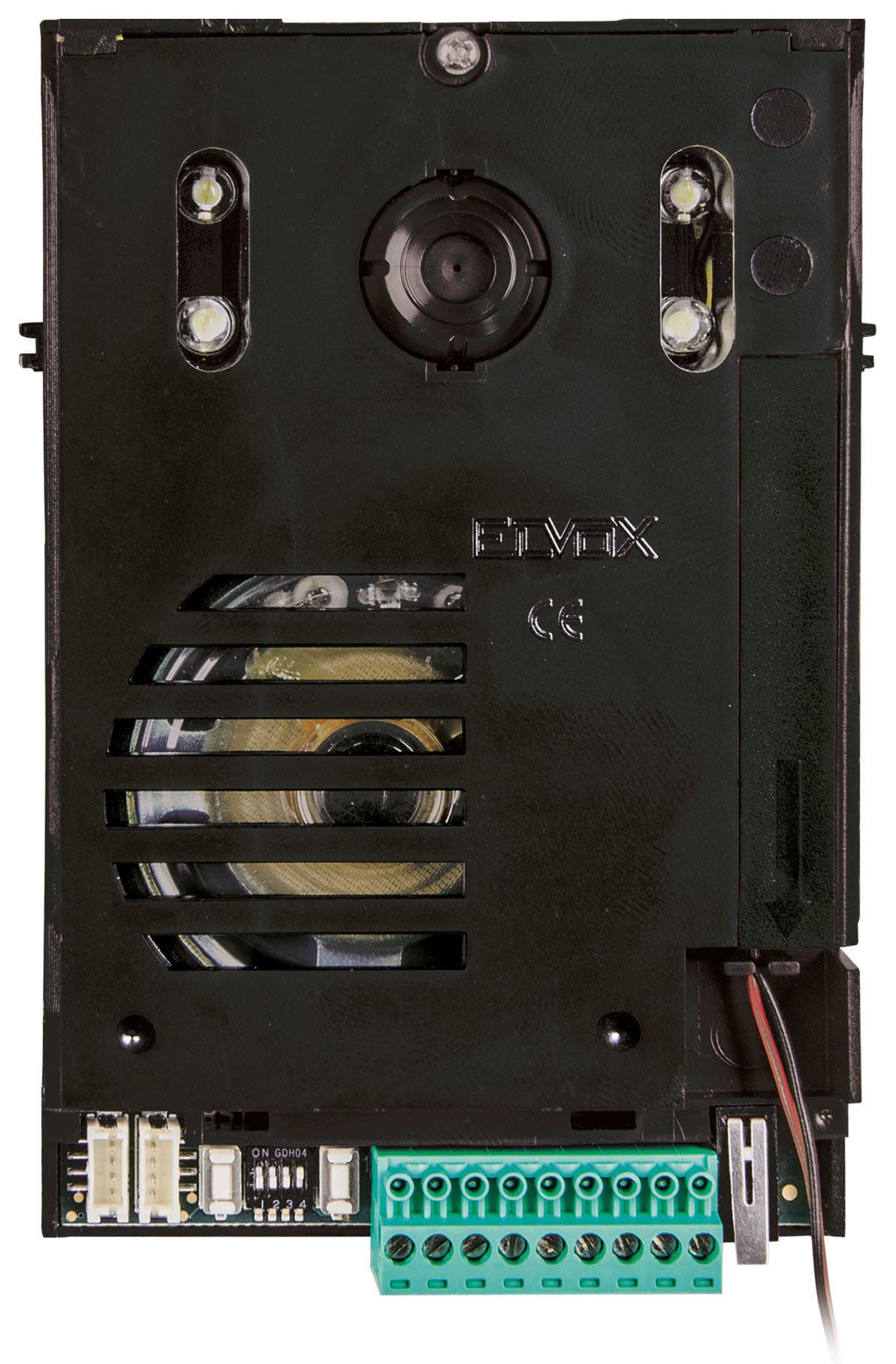 VIMAR - Unità Elettronica Audio/Video per Placca 13K1 con Obiettivo Fisso Grandangolare 100°/82°, Pulsante Incorporato.