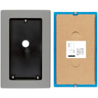 VIMAR - Kit Accessori Incasso Targa 40170 - Installazione Roxie: Supporto, Cornice e Scatola